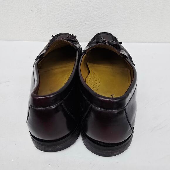Cole Haan Men\'s Tassel Loafers Leather Cherry Brown 10.5 main image 4